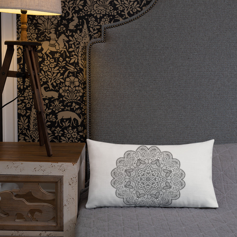 Mandala Spiritual Buddha Premium Pillow