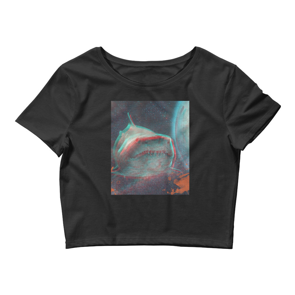 Aesthetic Women’s Crop Tee [Shark]