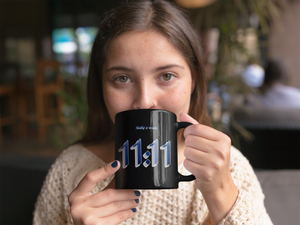 Eleven Eleven Angel Numbers  Coffee Mug 11:11 Make a Wish!