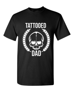 Tattooed Dad Adult Unisex T-Shirt