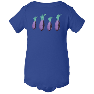 Eggplant Baby Body Suit