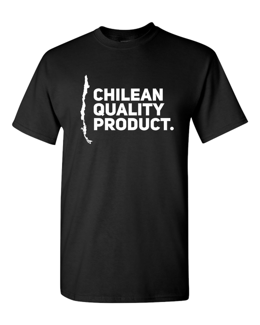 Chile Adult Unisex T-Shirt Chilean Funny Shirt "CHILEAN QUALITY PRODUCT"