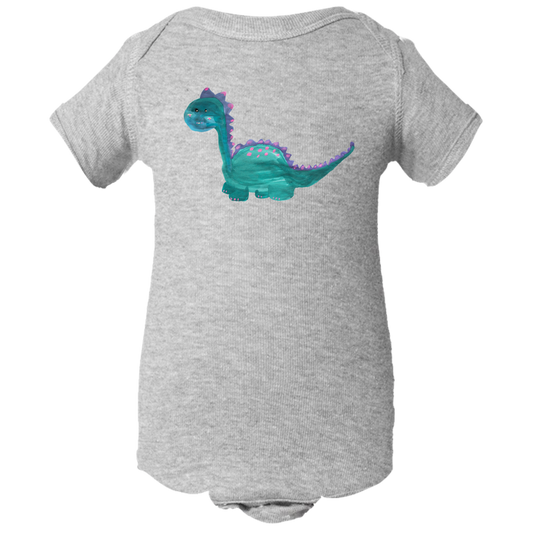 Baby Onesies -  Dinosaur Water Color  Unisex Body Suit Design - Kids' Clothing