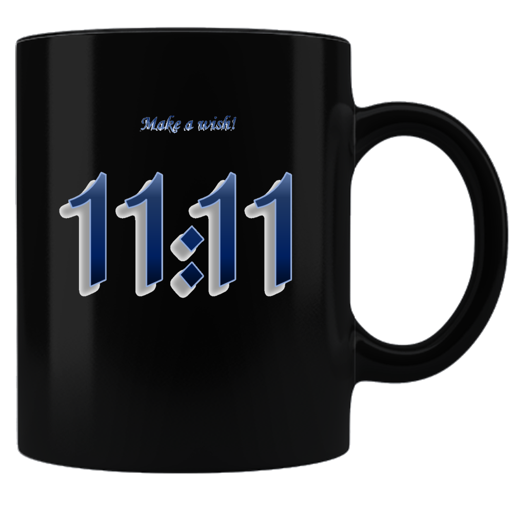Eleven Eleven Angel Numbers  Coffee Mug 11:11 Make a Wish!