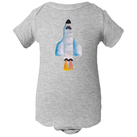 Baby Onesies -  Spaceship Color  Unisex Body Suit Design - Kids' Clothing