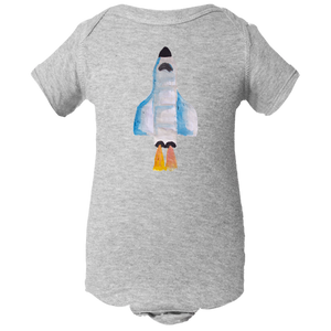 Baby Onesies -  Spaceship Color  Unisex Body Suit Design - Kids' Clothing