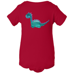 Baby Onesies -  Dinosaur Water Color  Unisex Body Suit Design - Kids' Clothing