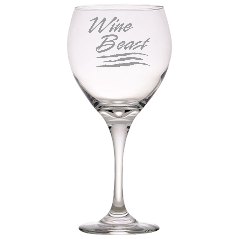 WINE BEAST Red Wine Glass