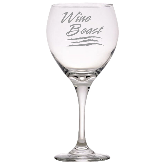 WINE BEAST Red Wine Glass