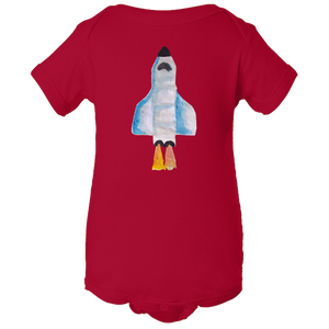 Baby Onesies -  Spaceship Color  Unisex Body Suit Design - Kids' Clothing