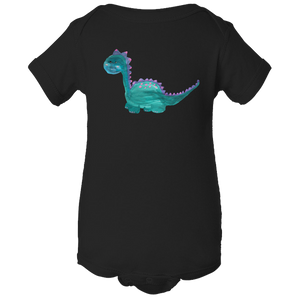 Baby Onesies -  Dinosaur Water Color  Unisex Body Suit Design - Kids' Clothing