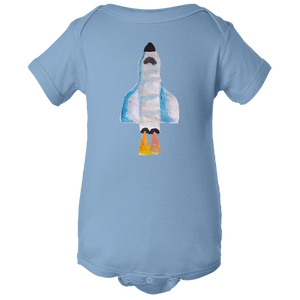 Baby Onesies -  Spaceship Color  Unisex Body Suit Design - Kids' Clothing
