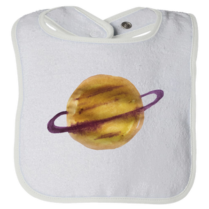 Baby Bibs Saturn Water Color Unisex Design