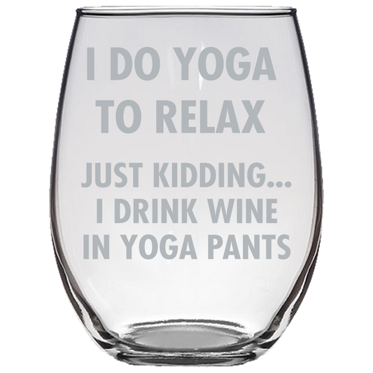 Stemless Wine Glass