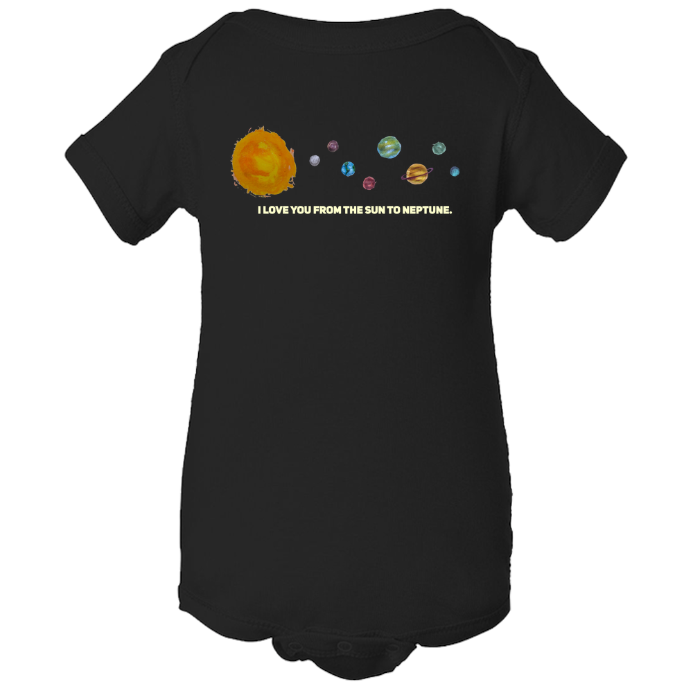 SOLAR SYSTEM Baby Body Suit