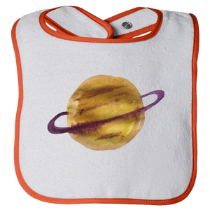 Baby Bibs Saturn Water Color Unisex Design