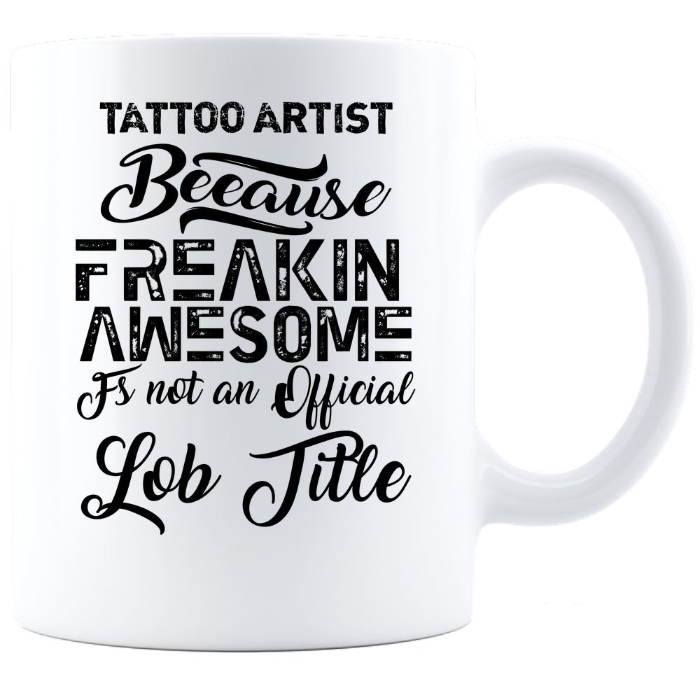 Tattoo Artist Coffee Mug - White