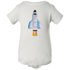 Baby Onesies -  Spaceship Color  Unisex Body Suit Design - Kids' Clothing