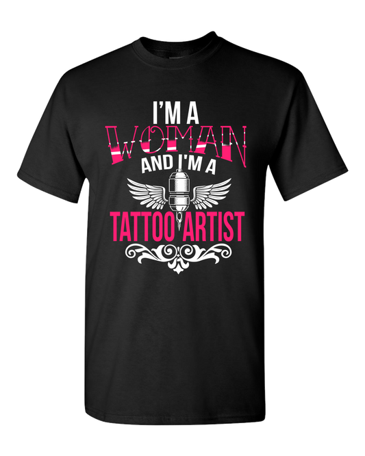Women Tattoo Artist T-Shirt