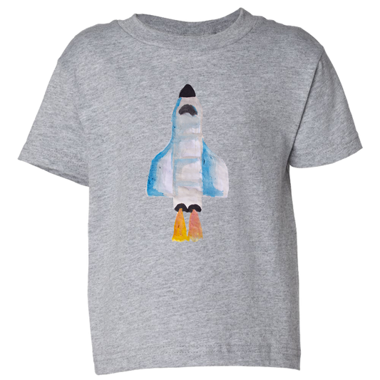 Baby T-shirt -  Spaceship Water Color Unisex Body Suit Design - Kids' Clothing