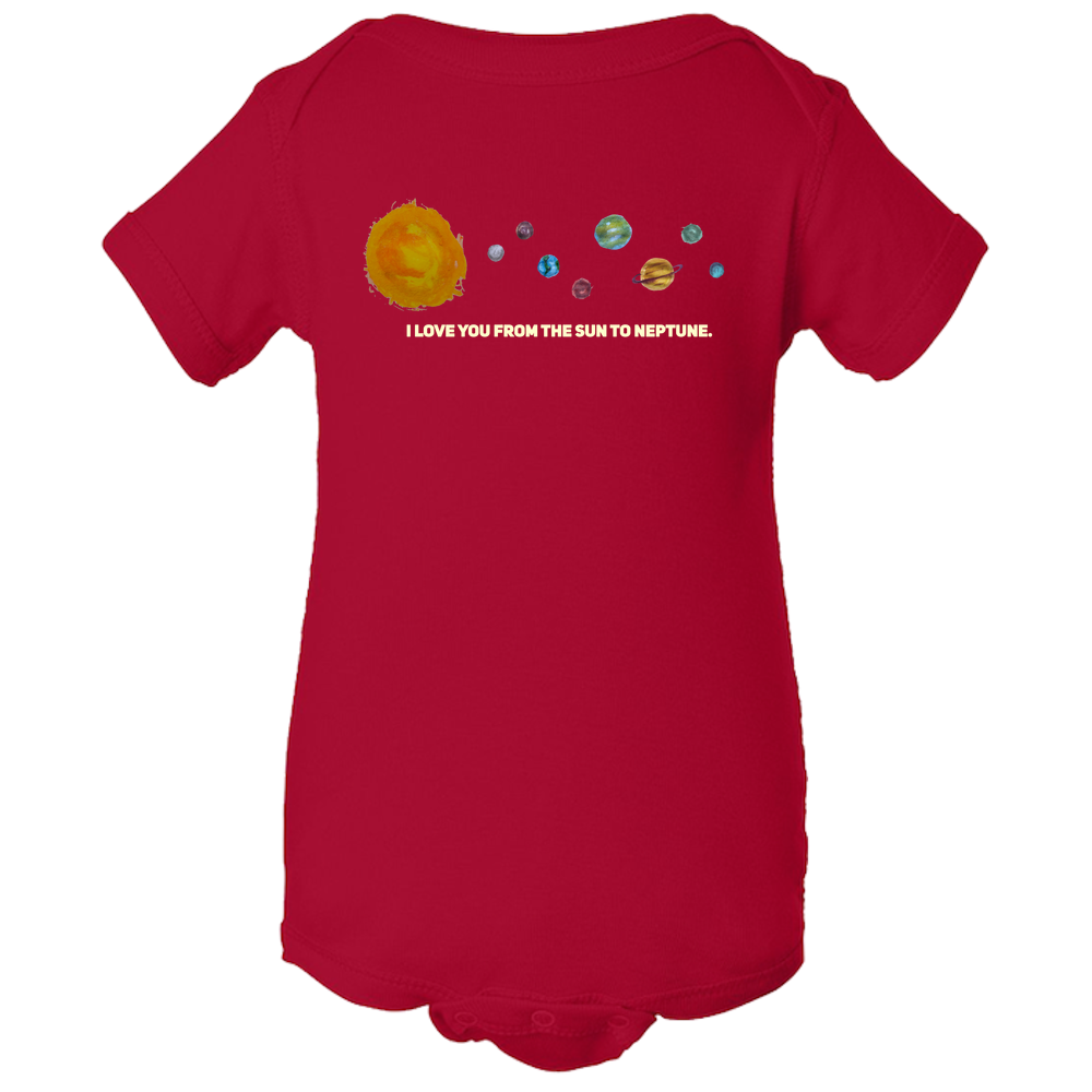 SOLAR SYSTEM Baby Body Suit