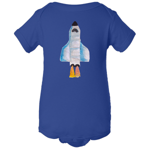 Baby Onesies -  Spaceship Color  Unisex Body Suit Design - Kids' Clothing
