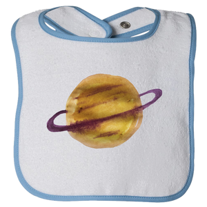 Baby Bibs Saturn Water Color Unisex Design