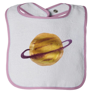 Baby Bibs Saturn Water Color Unisex Design