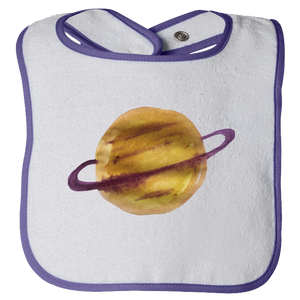 Baby Bibs Saturn Water Color Unisex Design