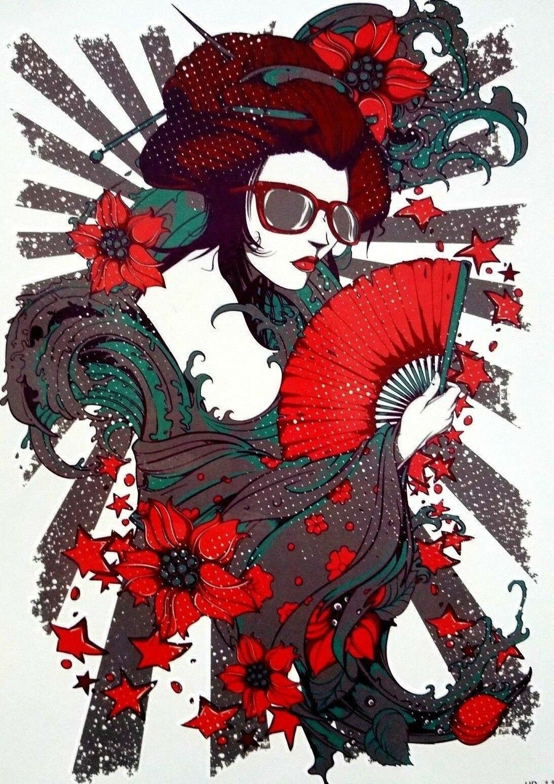Large Temporary Tattoo - Vintage Tattoo - Waterproof Arm Girl Tattoo Sleeve