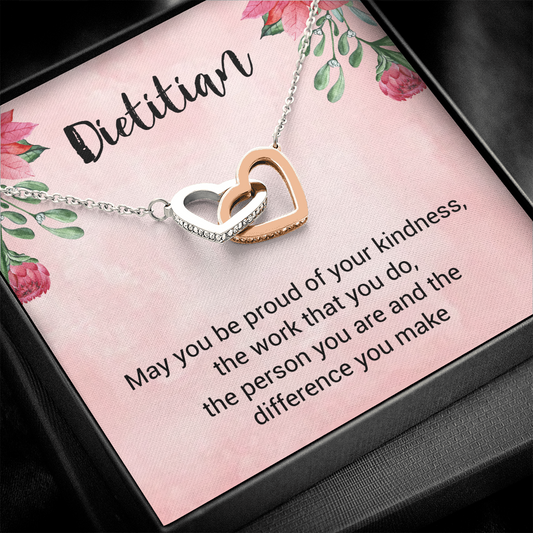 Gifts for Dietitian - Hearts Necklaces
