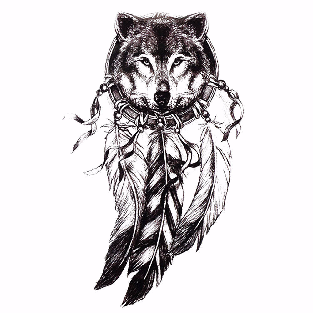 Fox Temporary Tattoo